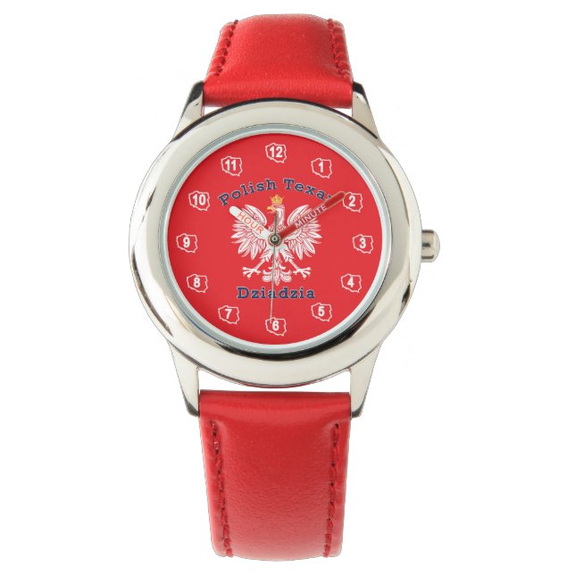 Montre Aigle texan polonais Dziadzia (devant)