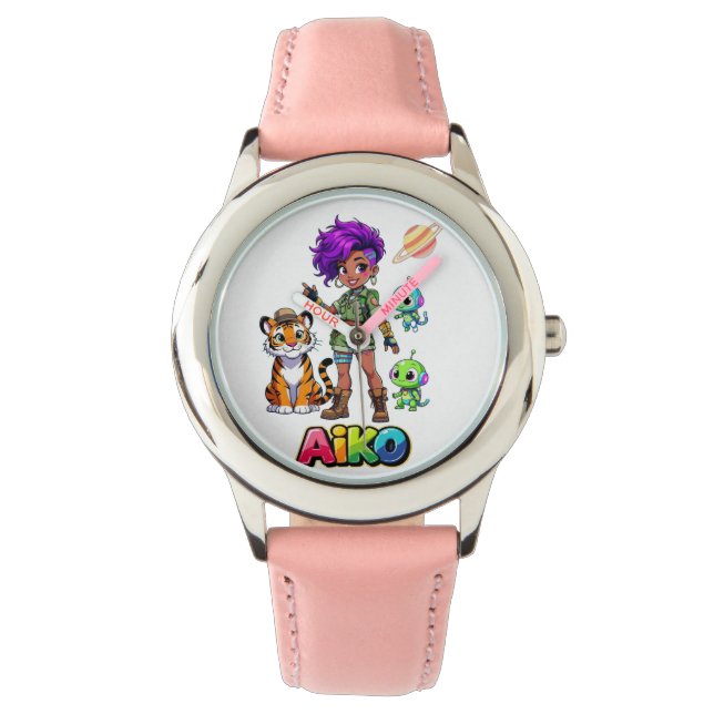 Montre AiKo Beats™ Aventure d'AiKo et ses amis (devant)