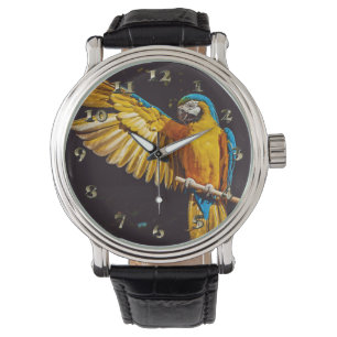 Montre Aile étirée de perroquet