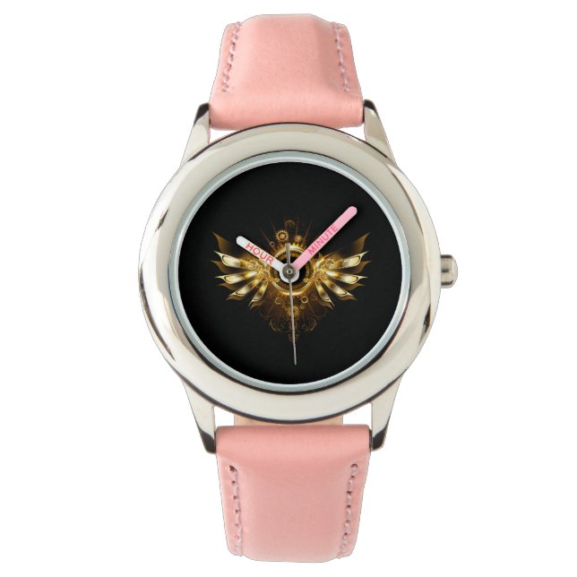 Montre Ailes de Steampunk (devant)