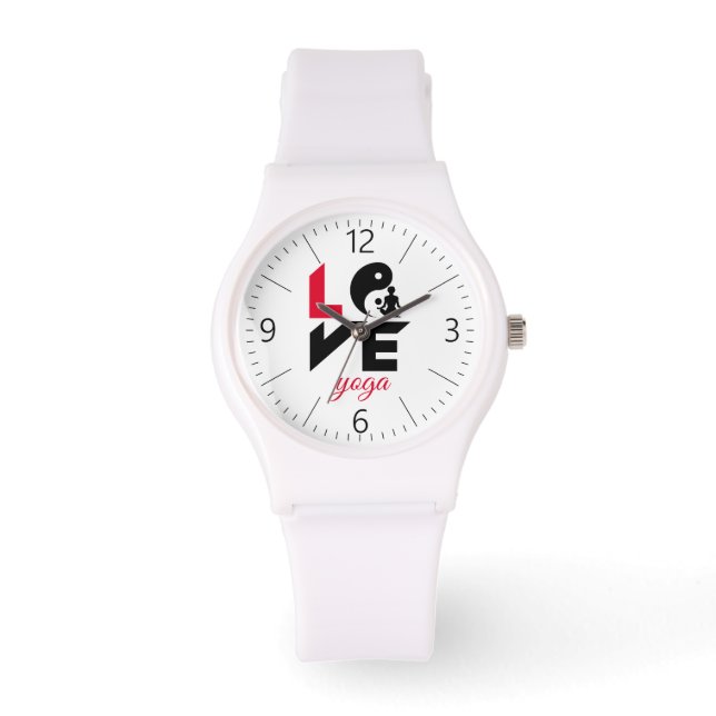 Montre Aimer le yoga (Recto)
