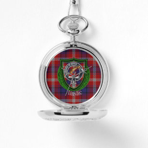 Montre Ainslie Scottish Clan Tartan & Crest