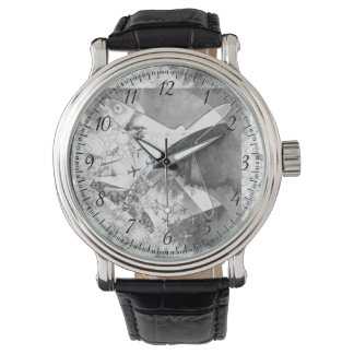 Montre Air et acier.