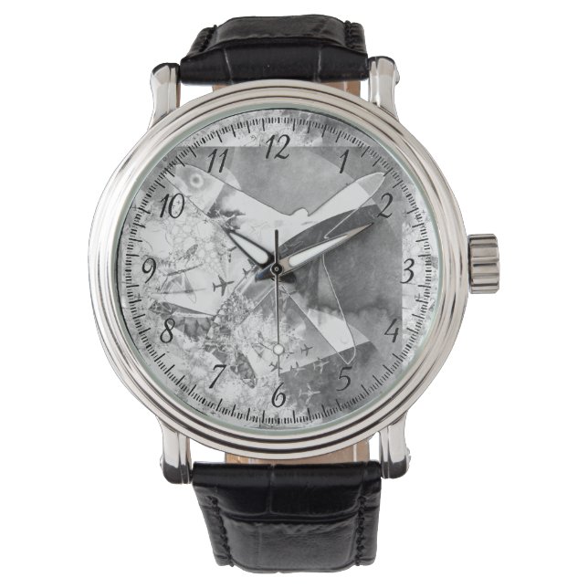 Montre Air et acier. (devant)