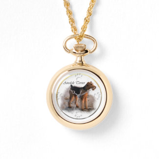 Montre Airedale Terrier Art