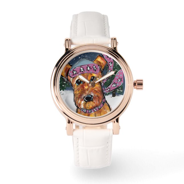 Montre Airedale Terriers (Recto)