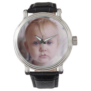 Montre Ajouter votre photo memento pour papa