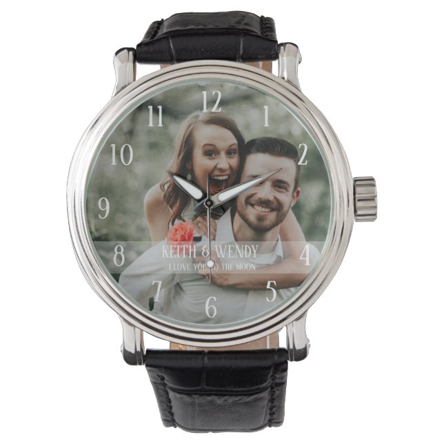 Montre Ajouter votre propre photo personnalisée (devant)
