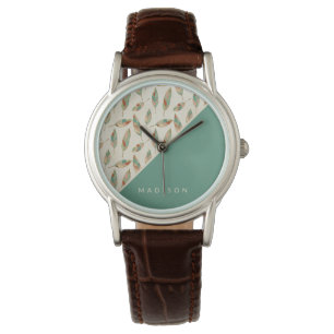 Montre Ajoutez votre motif géométrique nommé de plum