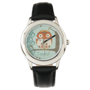 Montre Ajoutez votre nom Forêt Whimsy I