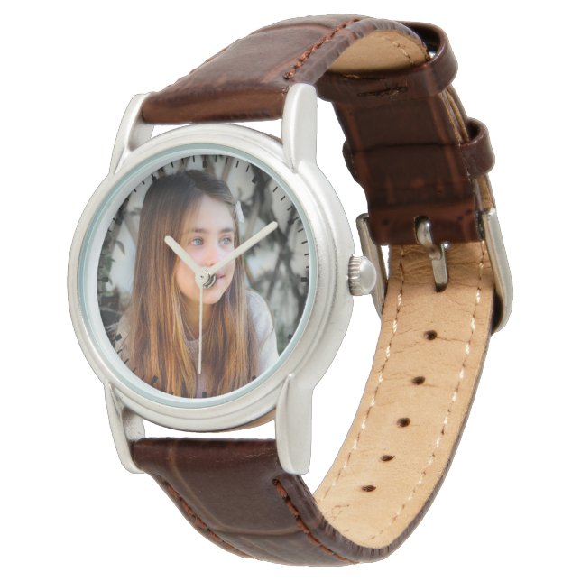 Montre Ajoutez Votre Photo (Incliné)