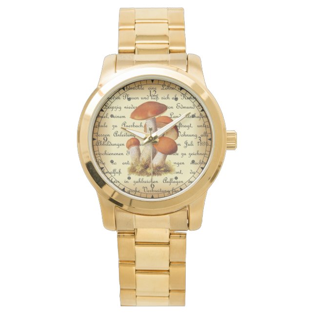 Montre Albin Schmalfuß ~ Espenrotkappe1~ Champignons (devant)