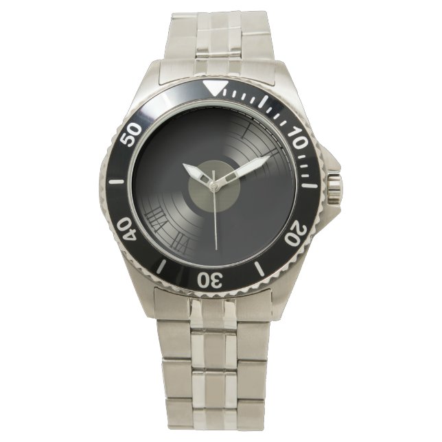 Montre Album Rock n Roll Vinyl Record (devant)