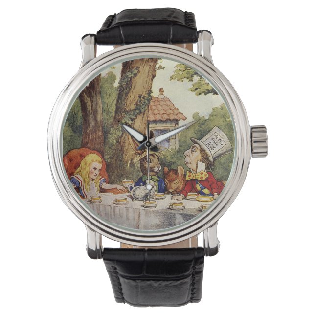 Montre Alice au pays des merveilles Tea Party Watch (devant)