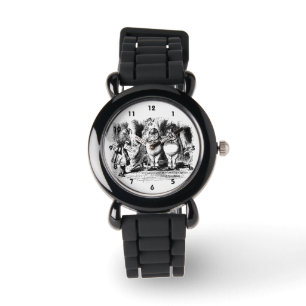 Montre Alice au pays des merveilles vintage, Tweedledum T