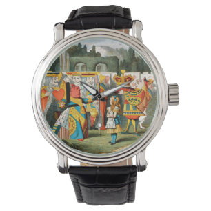 Montre Alice Aventures au Pays des Merveilles Reine de Cœ