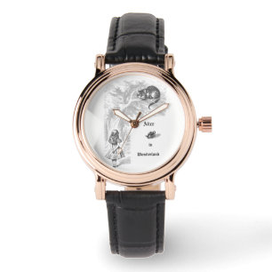 Montre Alice vintage au pays des merveilles