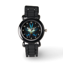 Montre Alien bleu