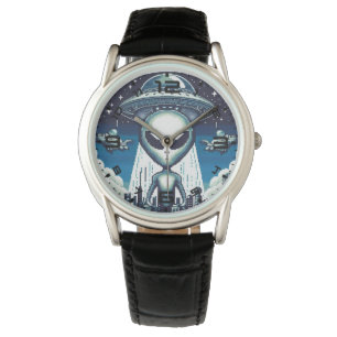 Montre Alien de dessin