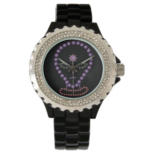 Montre Alien de strass SciFi