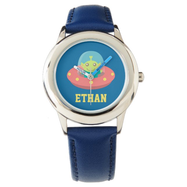 Montre Alien Mignon dans un Vaisseau Spatial, Espace, Pou (devant)