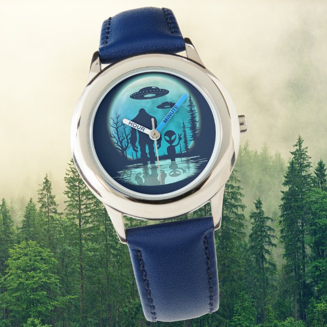 Montre Alien UFO Bigfoot (Créateur téléchargé)