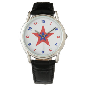 Montre All-American Red and Blue Star