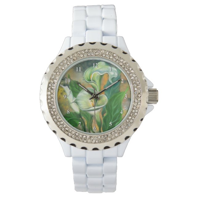 Montre Alla Lily Flowers Watch (devant)