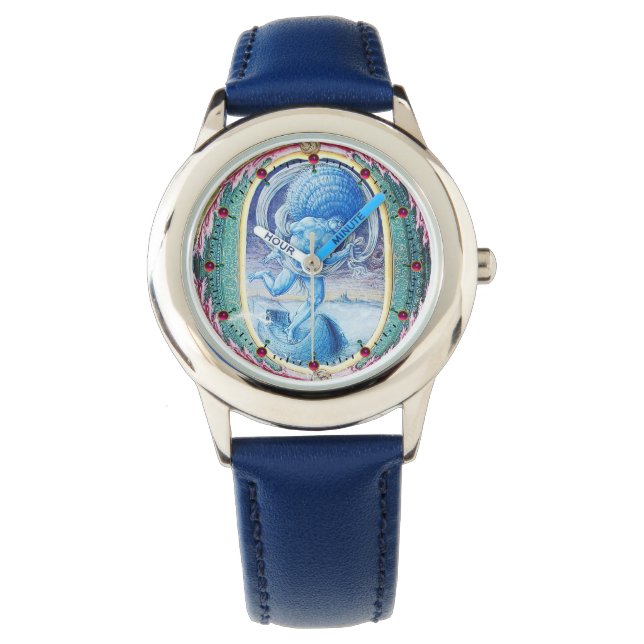 MONTRE ALLÉGATION DU MONOGRAMME FLORAL ANTIQUE VENT (devant)