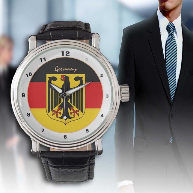 Montre Allemand Drapeau montre, Aigle, Allemagne mode / d (Créateur téléchargé)