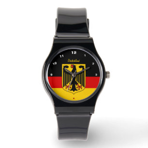 Montre Allemand Drapeau Watch, Allemagne patriotes /sport
