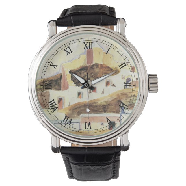 Montre Almeria par Walter Gramatte, Expressionisme Vintag (devant)