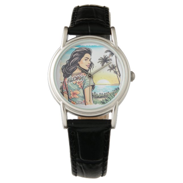 Montre Aloha Girl (devant)