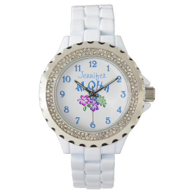 Montre Aloha Hibiscus Logo Watch (devant)