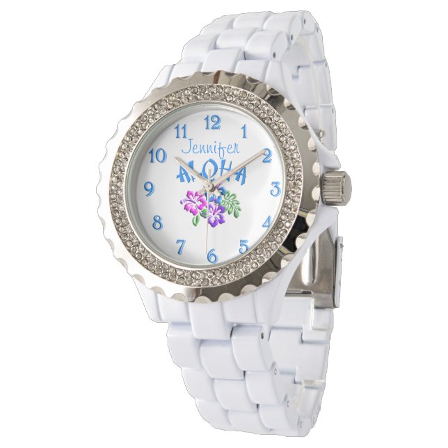 Montre Aloha Hibiscus Logo Watch (Incliné)