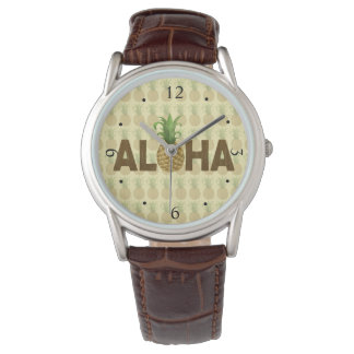 Montre Aloha Vintage ananas Hawaii Hawaii Hawaii