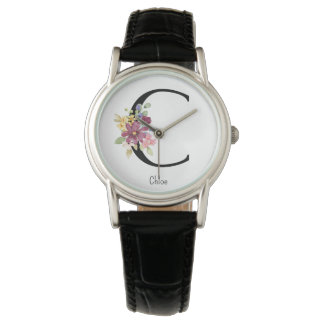 Montre Alphabet Fleur Sauvage C Watch