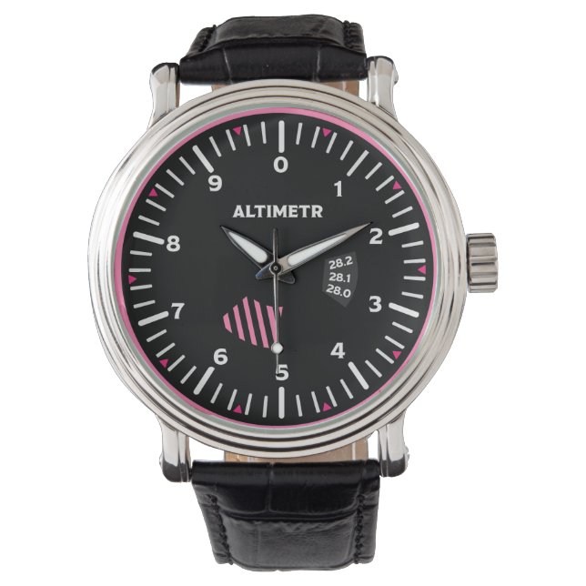 Montre Altimetr Lady Geek de l'aviation (devant)