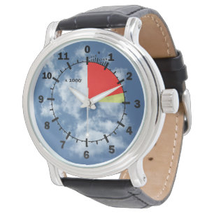 Montre Altimètre dans les nuages