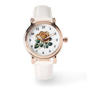 Montre Amants de rose de fantaisie élégants