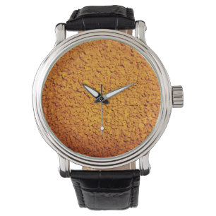 Montre Amateurs de café Granules, Veille en cuir
