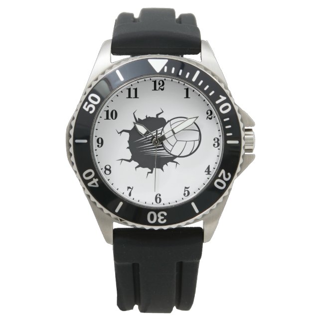 Montre Amateurs de volley-ball cool (devant)