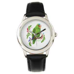 Montre Amazonie à frontières blanches