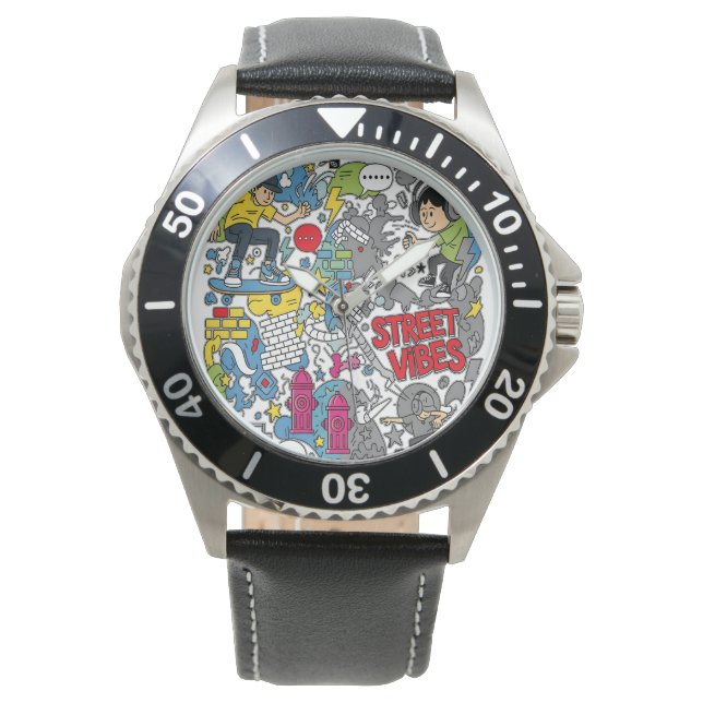 Montre Ambiance de rue (devant)