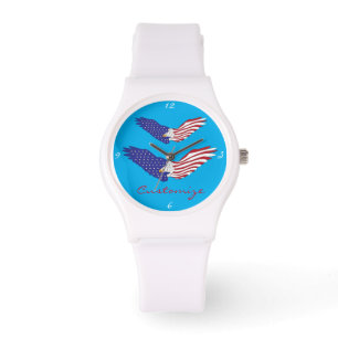 Montre American Eagle Thunder_Cove 4 juillet patriotique