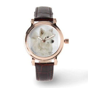 Montre American Eskimo Dog Art