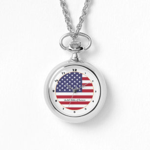 Montre American Flag & United States mode USA/design