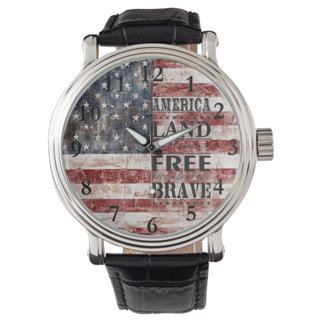 Montre American Patriotic Watch (devant)