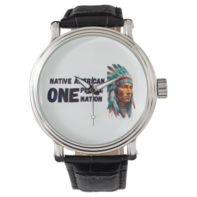 Montre Amérindien (devant)
