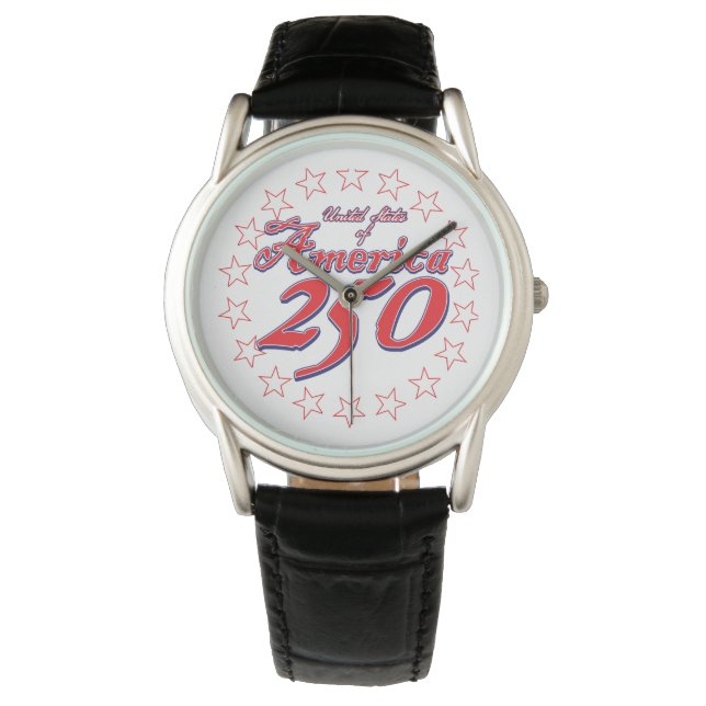 Montre Amérique 250 (devant)